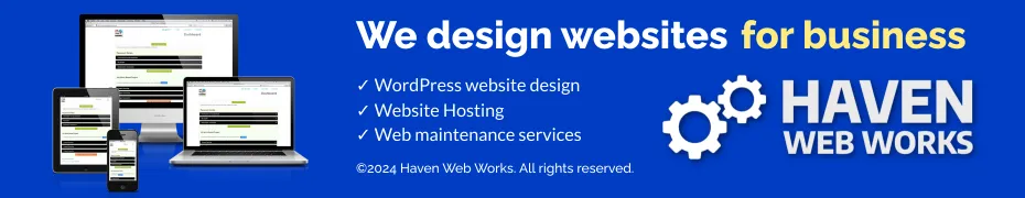 Haven Web Works - Website design for businesses.