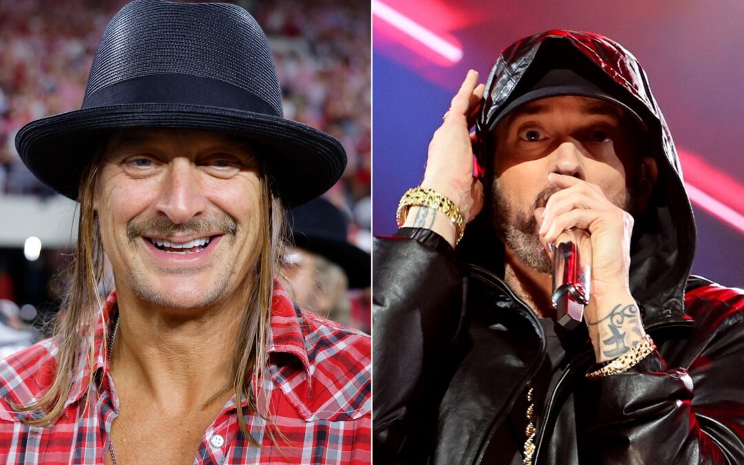 Are Kid Rock + Eminem Really Old Friends?