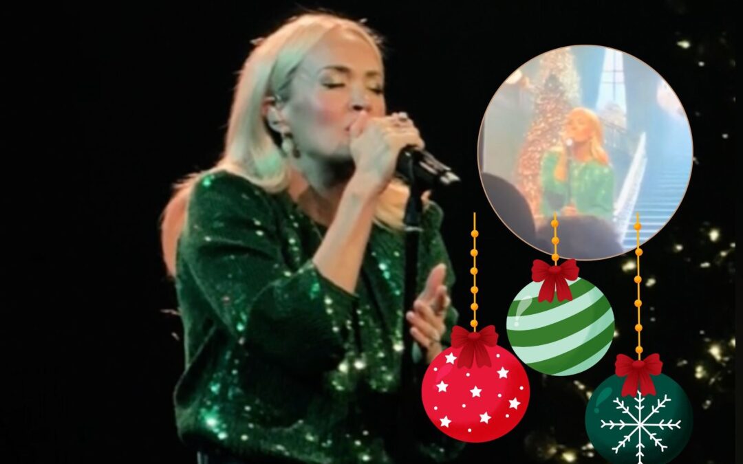 Carrie Underwood Sings Christmas Songs for a Nashville Church