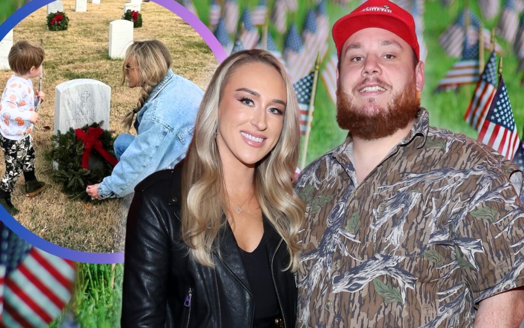 Luke Combs’ Son Lays Wreaths at Graves of Fallen Service Members